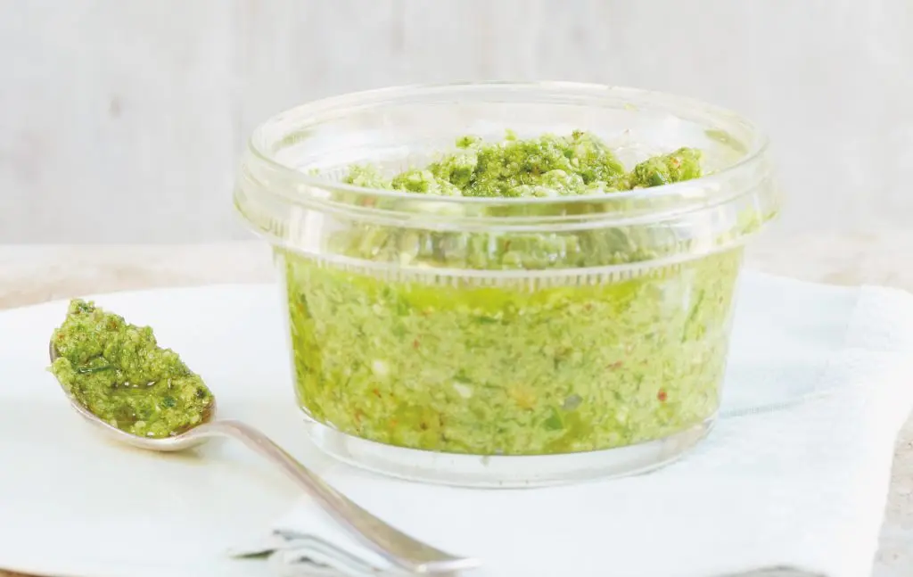 Wild garlic pesto