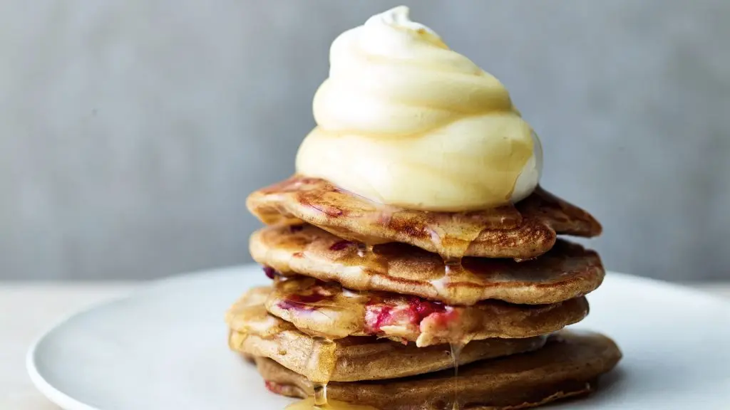 Healthy summer berry pancakes recipe