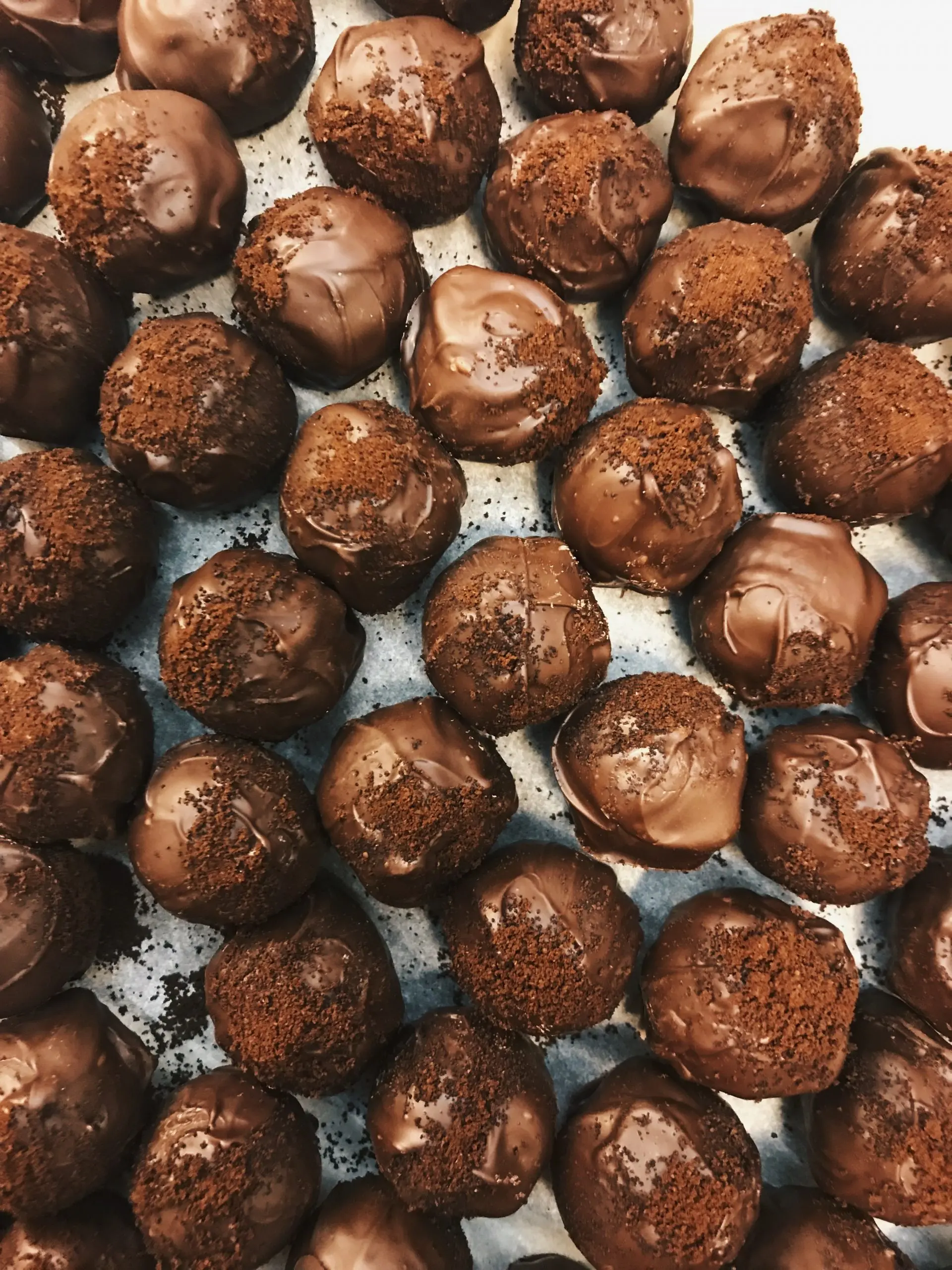 Low-sugar chocolate truffle recipe