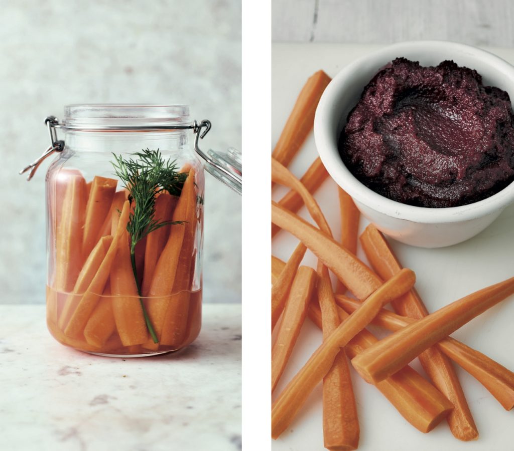 Fermented carrots with dill recipe