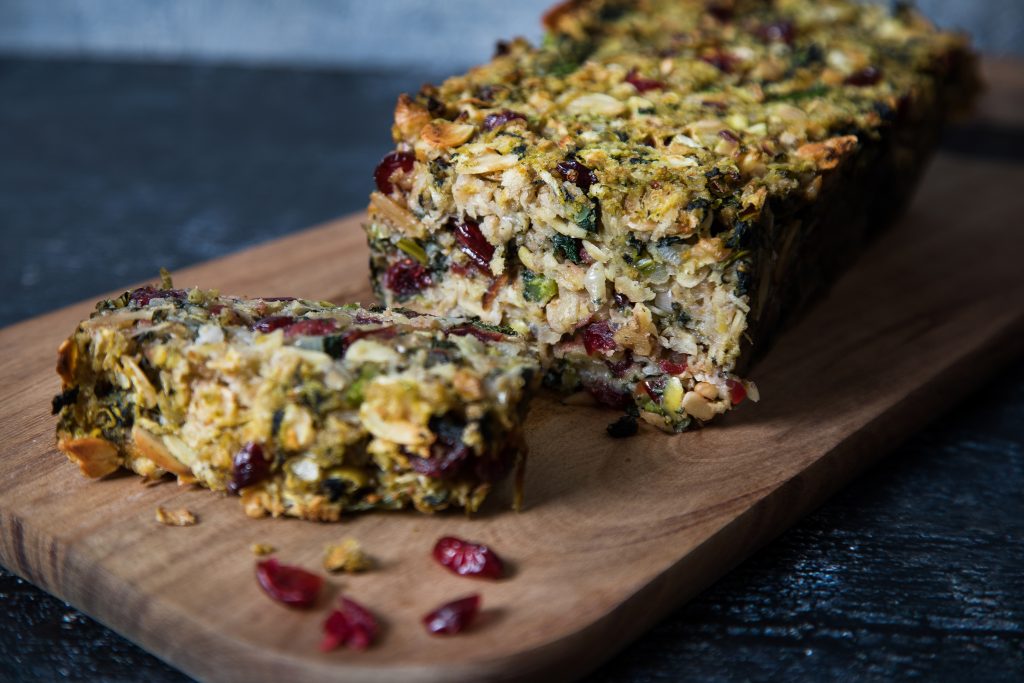 Celebratory vegetarian nut roast recipe