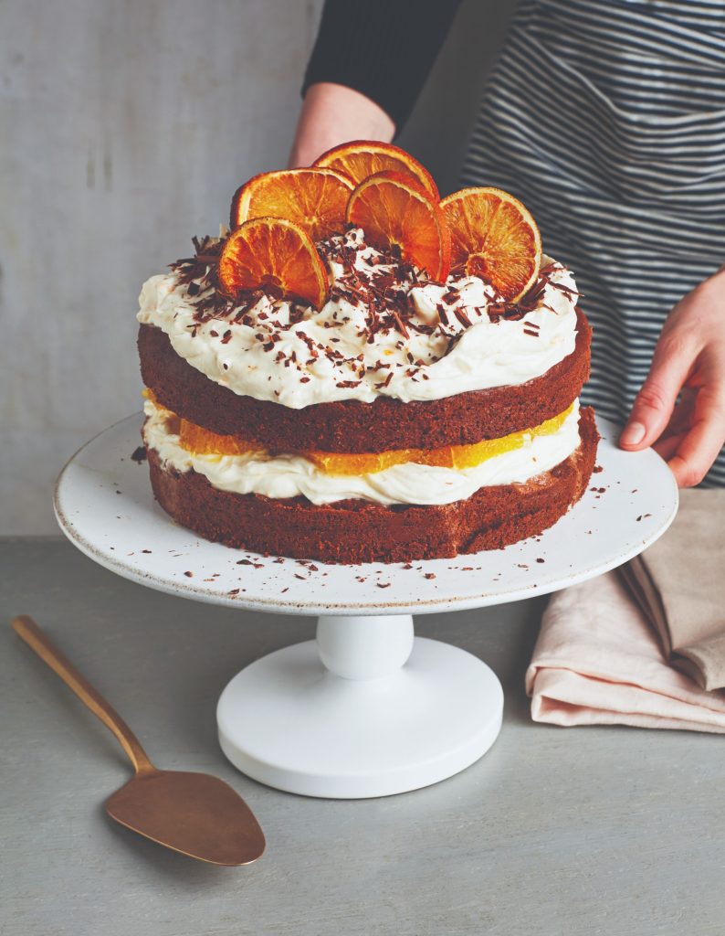 Low-sugar chocolate orange gâteau recipe