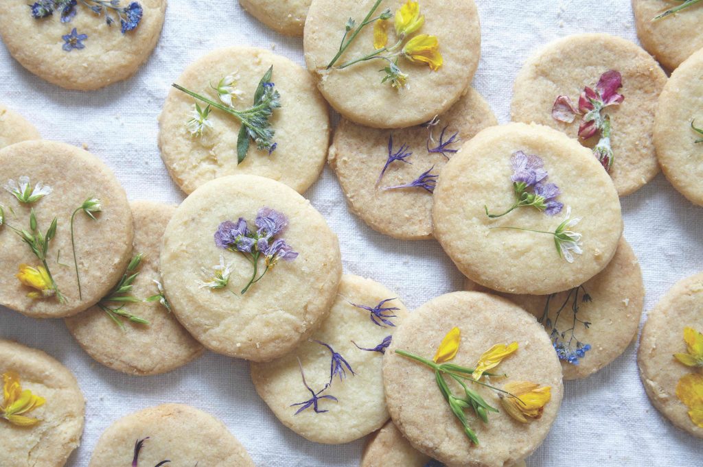 Lemon shortbread biscuit recipe