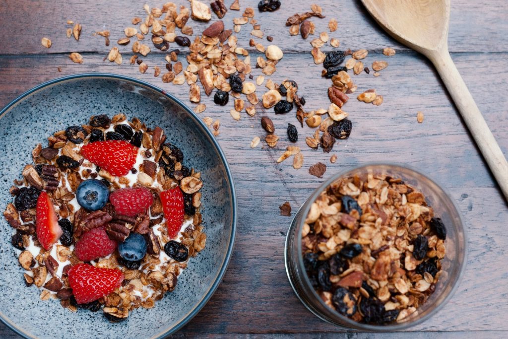 Liz’s rose petal granola recipe