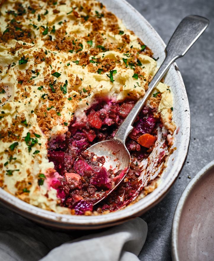 Vegetarian shepherd’s pie recipe