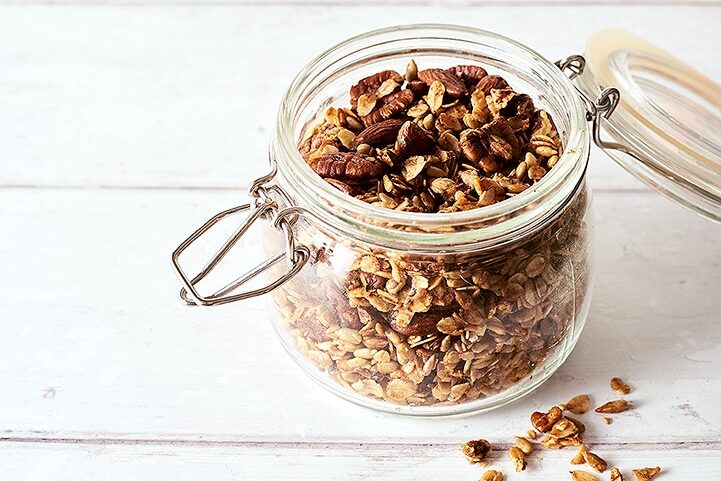 Festive spiced granola recipe