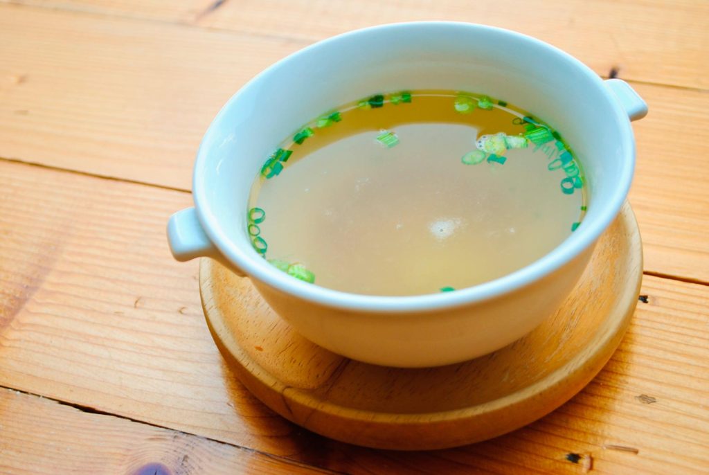 Beef consommé recipe for a light lunch