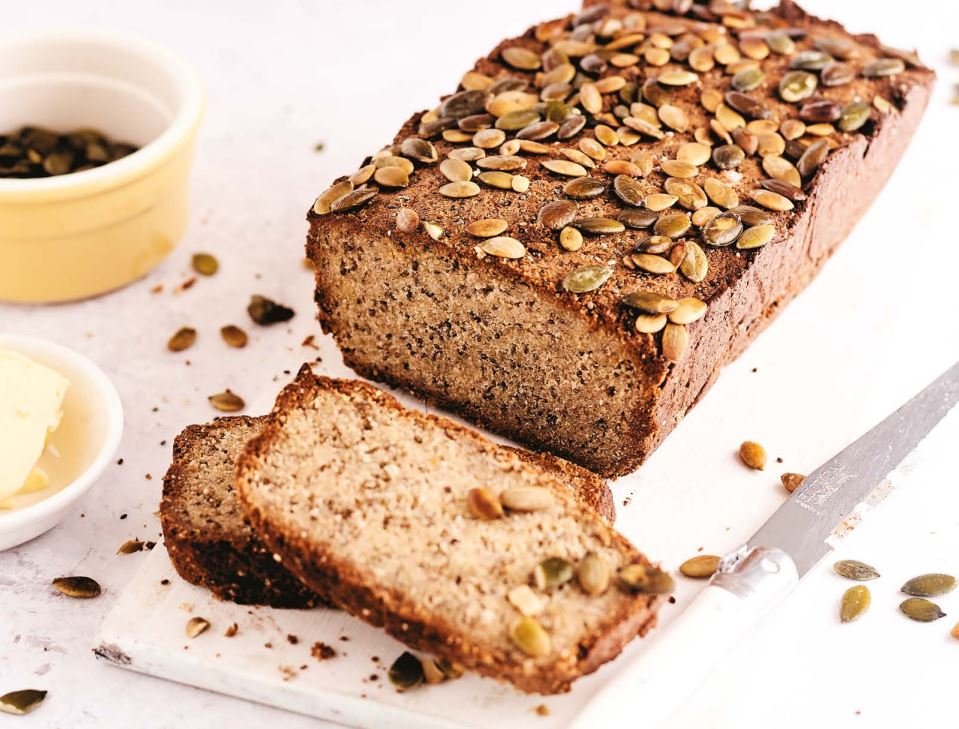 Low-sugar bake: nutty banana, almond and pear loaf recipe