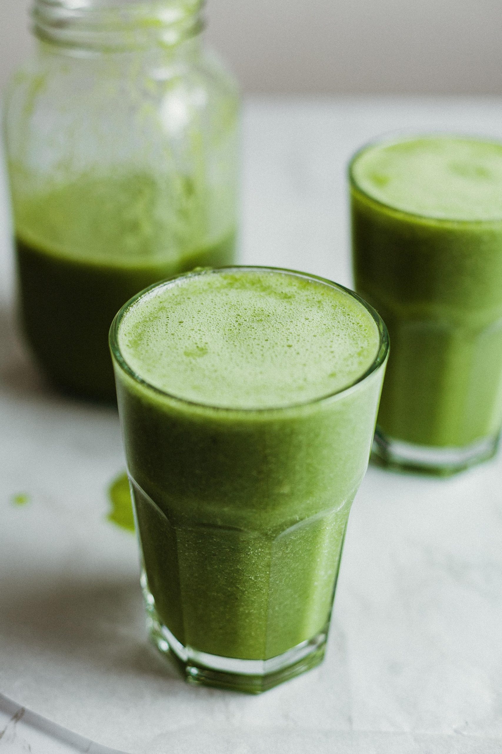 Spring into action with our zingy green juice