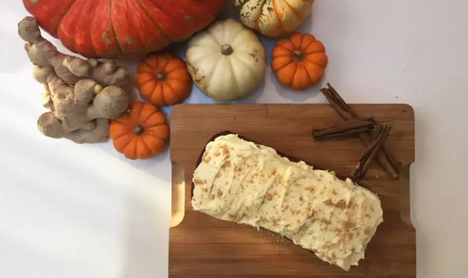 Spiced pumpkin and carrot loaf recipe