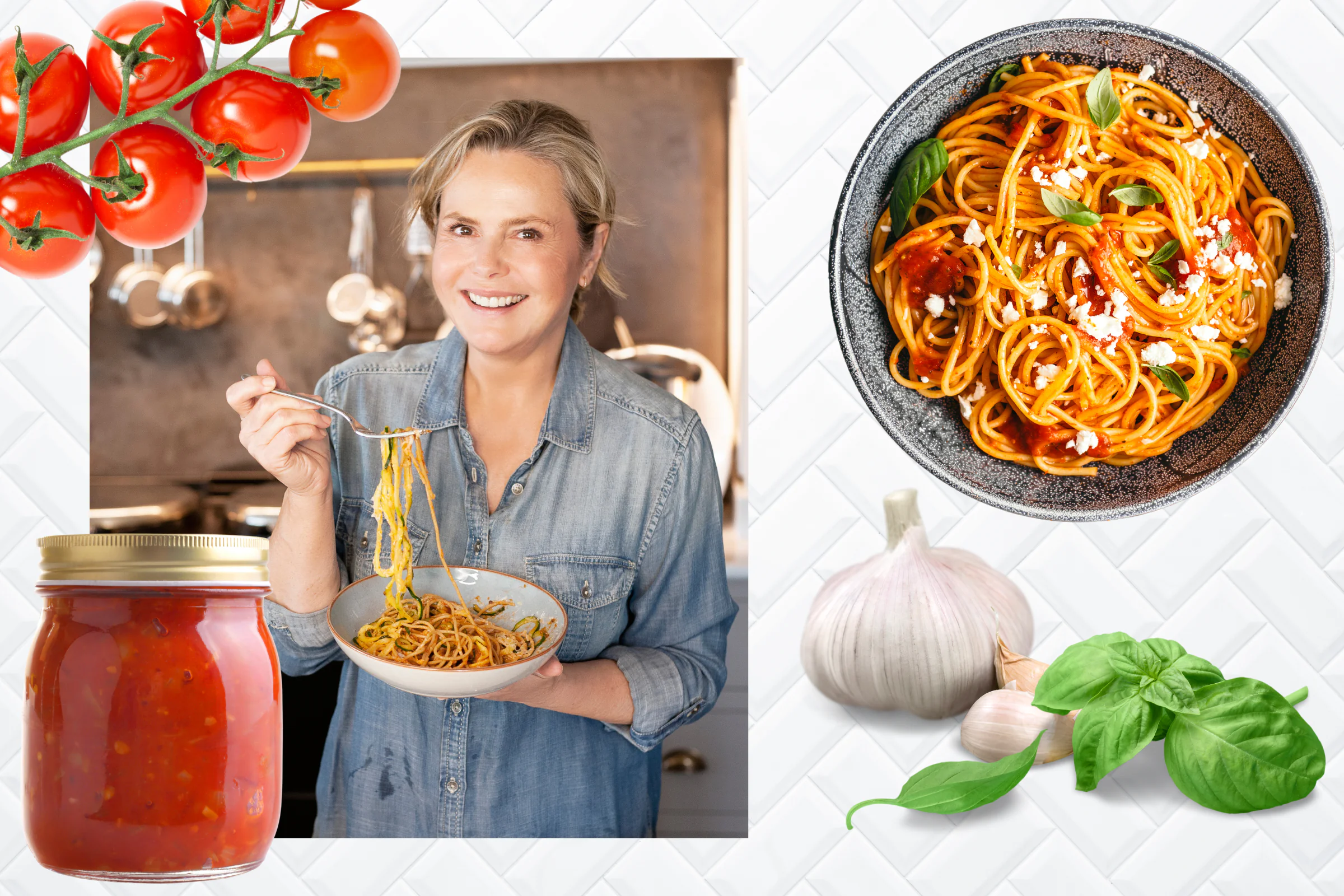 Liz Earle’s easy homemade tomato pasta sauce recipe